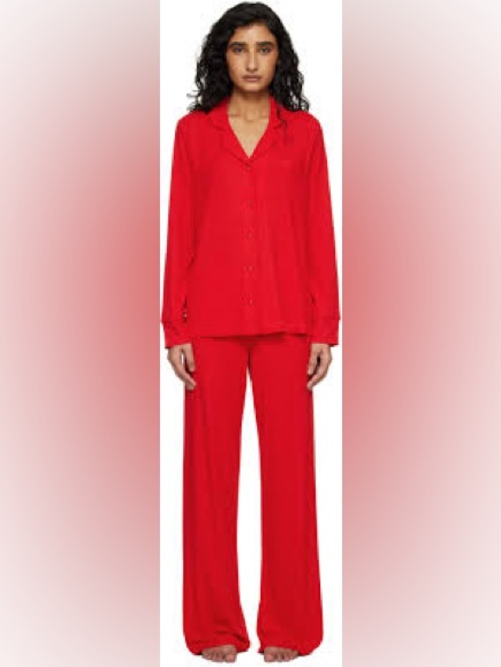 54. SKIMS • NWT $239 Ribbed Sleep Set